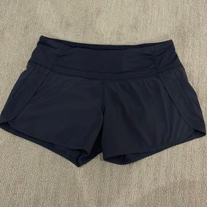 Lululemon speed shorts